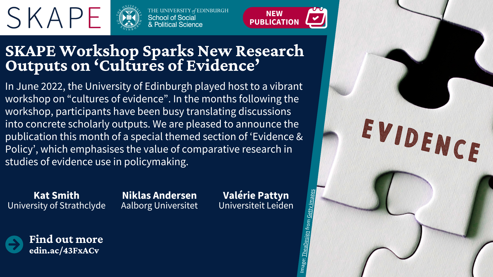 Blog poster of event